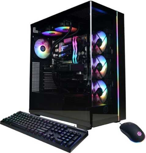 Rent to own CyberPowerPC - Gamer Xtreme Gaming Desktop - Intel Core Ultra 7 265F - 32GB Memory - NVIDIA GeForce RTX 5060 Ti 16GB - 2TB PCIe 4.0 SSD - Black
