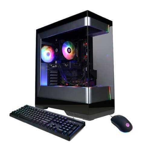 Rent to own CyberPowerPC - Gamer Master Gaming Desktop - AMD Ryzen 7 8700F - 16GB Memory - NVIDIA GeForce RTX 5060 8GB - 2TB PCIe 4.0 SSD - Black