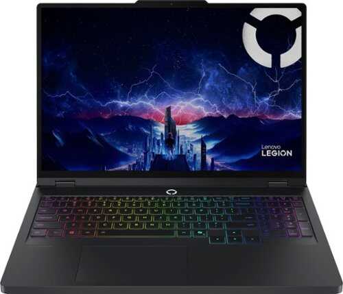 Rent to own Lenovo - Legion Pro 5i 16" 2.5k OLED Gaming Laptop - Intel Core Ultra 9 275HX - 32GB Memory - NVIDIA GeForce RTX 5070Ti - 2TB SSD - Eclipse Black