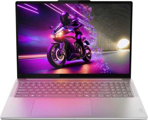 Rent to own Lenovo - Yoga Pro 9i 16" 3.2K OLED Touchscreen Laptop - Intel Core Ultra 9 Processor - NVIDIA GeForce RTX 5060 - 32GB RAM - 1TB - Luna Grey