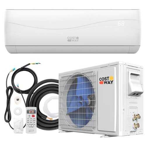 Rent to own Costway 12000 BTU Mini Split Air Conditioner & Heater Ductless 17 SEER2 750 Sq. Ft - White