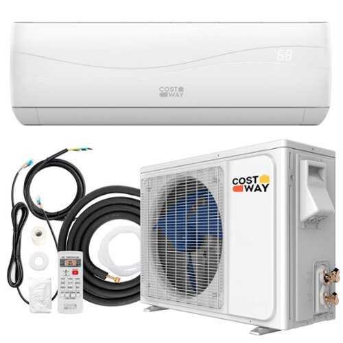 Rent to own Costway 12000 BTU Mini Split Air Conditioner &Heater 20 SEER2 115 V Wall-Mounted AC Unit - White