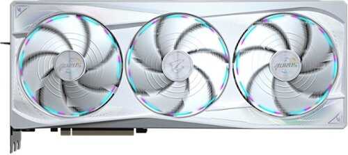 Rent to own GIGABYTE - NVIDIA GeForce RTX 5090 AORUS MASTER ICE 32G GDDR7 PCI Express 5.0 Graphics Card - White