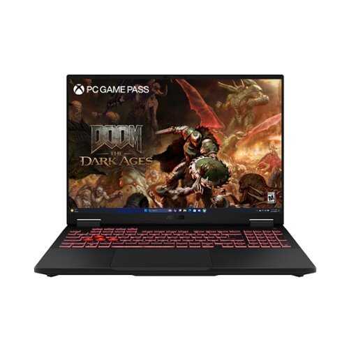 Rent to own ASUS - TUF Gaming A16 16" FHD+ 165Hz Gaming Laptop - AMD Ryzen 9 - 32GB RAM - NVIDIA GeForce RTX 5070 - 1TB SSD - Jaegar Gray