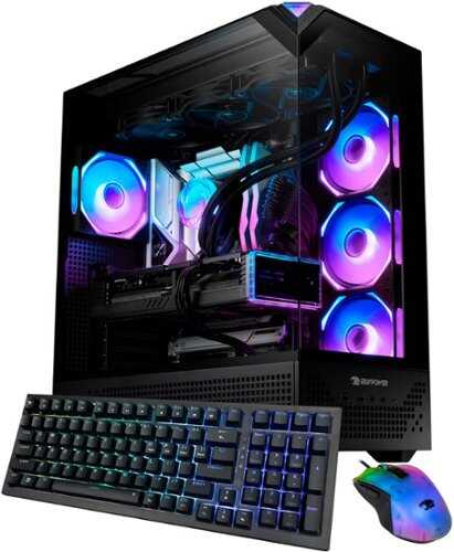 Rent to own iBUYPOWER - iBUYPOWER- Element 9 Pro Black Gaming Desktop PC- Intel Ultra 7 265KF, NVIDIA GeForce RTX 5070 12GB, 32GB RAM, 2TB SSD - Black