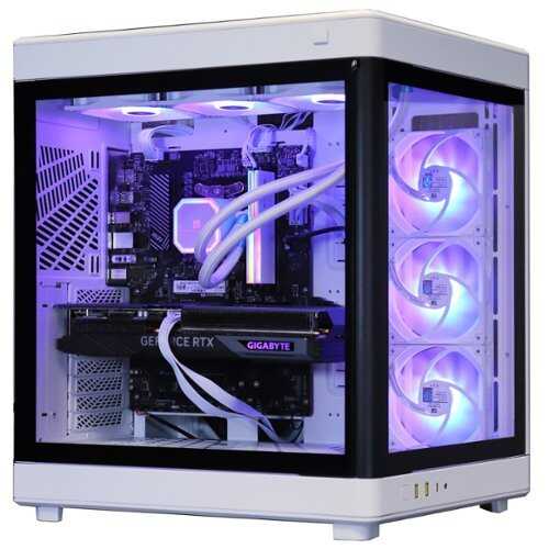 Rent to own Cobratype - Ghost Gaming Desktop - AMD Ryzen 9 9900X - 64GB DDR5 Memory - NVIDIA GeForce RTX 5090 - 2TB NVMe - White