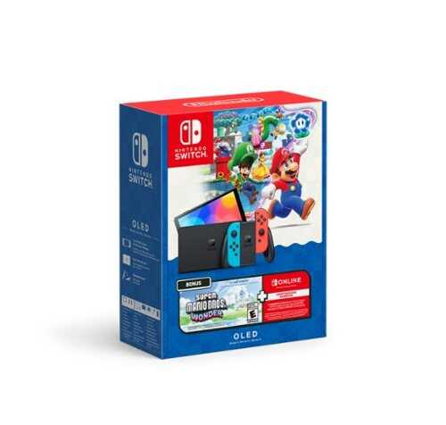 Rent to own Nintendo Switch – OLED Model + Super Mario Bros. Wonder Bundle - Multi