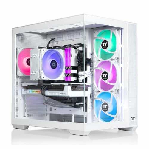 Rent to own Thermaltake - LCGS View i1258S-380 Gaming Desktop Intel Core i5-12600KF - 16GB DDR4, Intel Arc B580, 1TB NVMe M.2 - White
