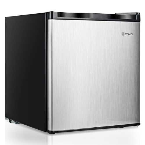 Rent to own Costway - STAKOL 1.1 cu.ft. Compact Single Door Mini Upright Freezer - Silver