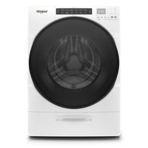 Rent to own Whirlpool - 4.5 Cu. Ft High Efficiency All In One Washer/Dryer Combo with Steam and Load & Go XL Dispenser - White