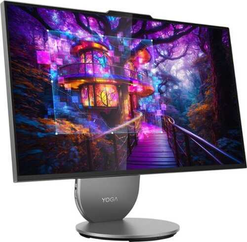 Rent to own Lenovo - Yoga AIO 27" All-In-One - Intel Core Ultra 7 Processor 255H - 16GB Memory - 1TB SSD - Luna Grey