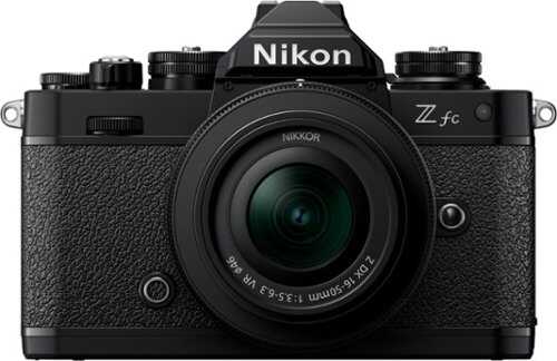 Rent to own Nikon Z fc Black Mirrorless Camera Body  w/ Z DX 16-50mm f/3.5-6.3 VR Lens - Black