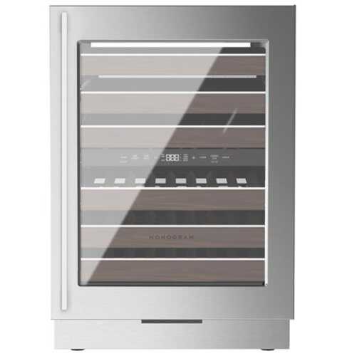 Rent to own Monogram - 42-Bottle Built-In Wine Reserve with Dual Zone Cooling - Custom Panel Ready