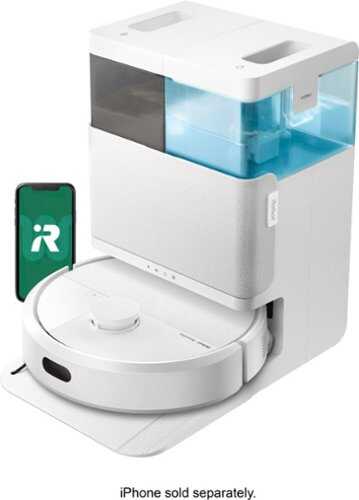 Rent to own iRobot - Roomba Plus 405 (G185) Combo Robot Vacuum & Mop + AutoWash Dock - White