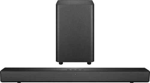 Rent to own Insignia™ - 2.1-Channel Soundbar with Wireless Subwoofer, DTS Virtual-X Sound Supported - Black