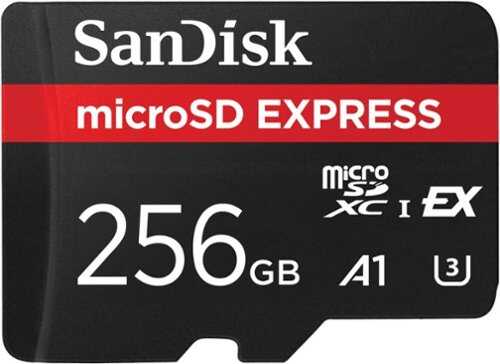 Rent to own SanDisk - Express 256GB microSD PCIe 3.1 NVMe UHS-I  Memory Card works with Nintendo Switch 2