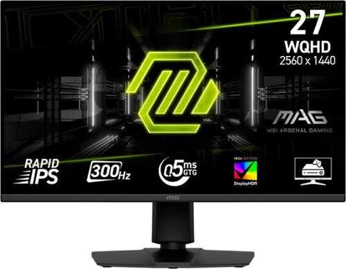 Rent to own MSI - MAG 275QPF X30 27" QHD 300Hz 1ms Adaptive Sync Gaming Monitor (DisplayPort, HDMI) - Black