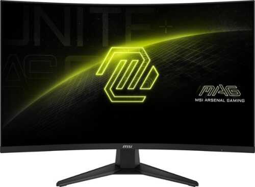 Rent to own MSI - MAG 325CQF E18 32"  QHD 180Hz 0.5ms Adaptive SyncGaming Monitor(DisplayPort, HDMI) - Black