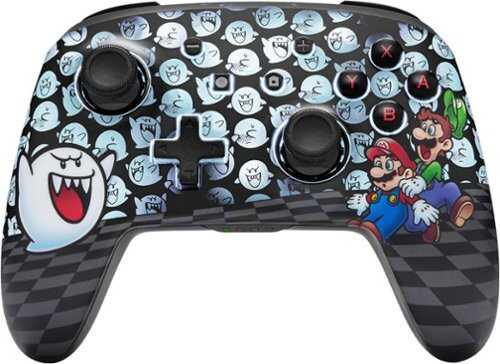 Rent to own PowerA - Enhanced Wireless Controller for Nintendo Switch with Lumectra – - Mario Peek-A-Boo