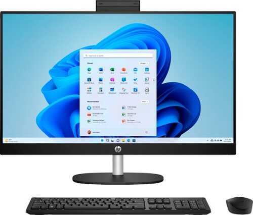 Rent to own HP - 27" Touch-Screen All-in-One with Adjustable Height - AMD Ryzen 7 - 32GB Memory - 1TB SSD - Jet Black