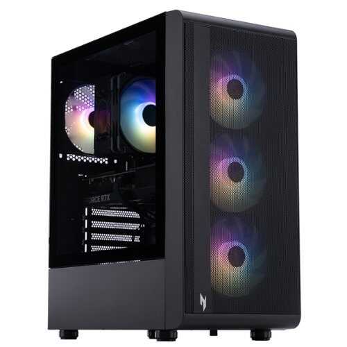 Rent to own Acer - Nitro 60 N60-180-UB34 Gaming Desktop - AMD Ryzen 7 7700 - 32GB DDR5 Memory - NVIDIA GeForce RTX 5070 Ti - 2TB SSD - Black