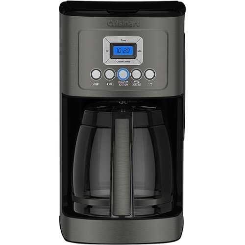 Rent to own Cuisinart - 14-Cup Coffee Maker with Water Filtration - Black Stainless