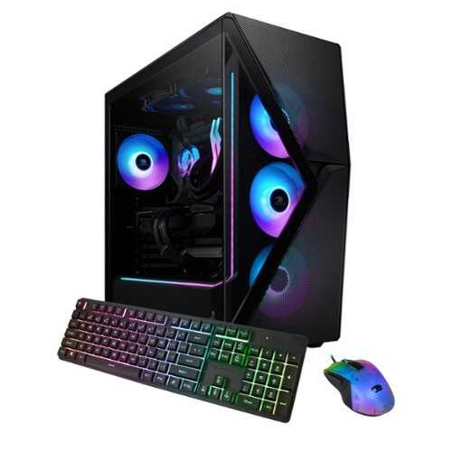 Rent to own iBUYPOWER - Slate 8 MESH Gaming Desktop PC - Intel Core Ultra 9 285, NVIDIA GeForce RTX 5070Ti 16GB, 32GB RAM,2TB NVMe - Black