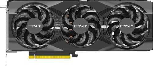 Rent to own PNY - GeForce RTX 5070 Ti 16GB OC GDDR7 PCI Express 5.0 Graphics Card with Triple Fan - Black