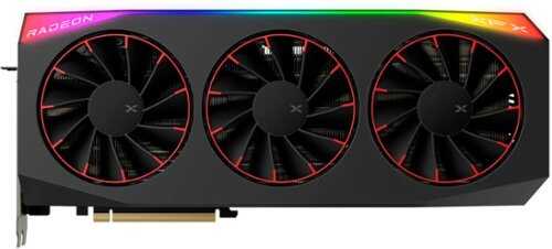 Rent to own XFX - Mercury AMD Radeon RX 9070XT OC Magnetic Air Edition 16GB GDDR6 PCI Express 5.0 Gaming Graphics Card with RGB - Black