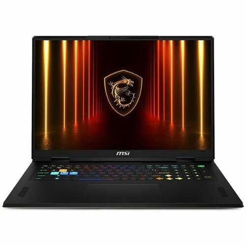 Rent to own MSI - 18" Gaming Laptop 2560 x 1600 (QHD+) - AMD Ryzen 9 9955HX with 64GB Memory - GeForce RTX 5080 - 2 TB SSD - Cosmo Gray, Gray