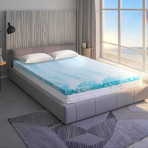 Rent to own Bestier 2" Cooling Gel Memory Foam Mattress Topper - Twin