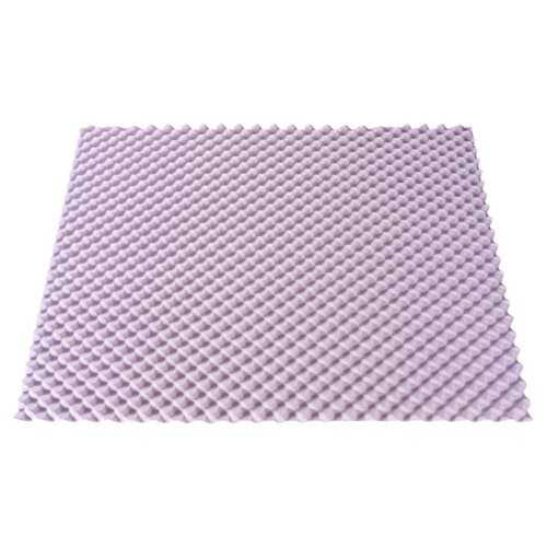 Rent to own Bestier - 2 Inch Egg Crate Memory Foam Mattress Topper, Cooling Gel Infused Foam Mattress Topper for Pressure Relief Bed Topper - Queen