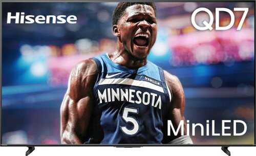 Rent to own Hisense - 75" Class QD7 Series Mini-LED QLED 4K UHD Smart Fire TV (2025)