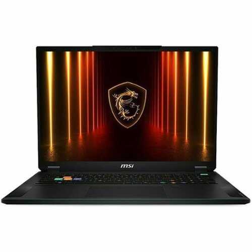 Rent to own MSI - 18" Gaming Laptop 3840 x 2400 () - AMD Ryzen AI 9 HX 370 with 64GB Memory - GeForce RTX 5080 - 2 TB SSD - Midnight Black, Black