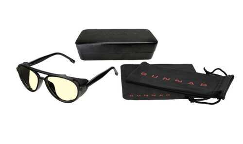 Rent to own GUNNAR - Tallac Computer Glasses with Blue Light Reduction, Amber Lenses - Onyx