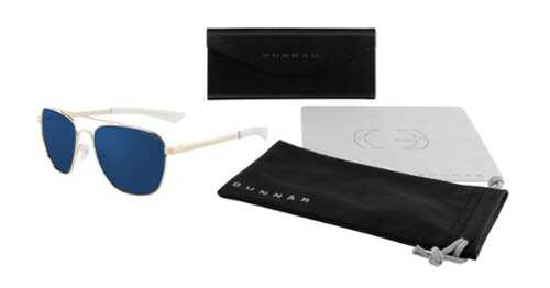 Rent to own GUNNAR - Mustang Computer Glasses with Blue Light Reduction, Sun Lenses - Gold