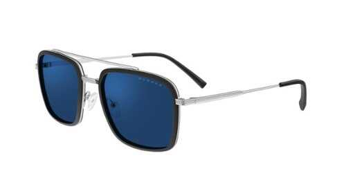 Rent to own GUNNAR - Barron Computer Glasses with Blue Light Reduction, Sun Lenses - Silver