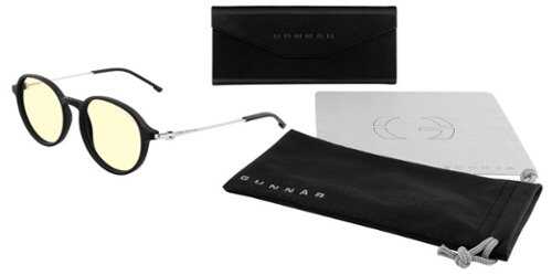 Rent to own GUNNAR - Loop Computer Glasses with Blue Light Reduction, Amber Lenses - Onyx Mercury