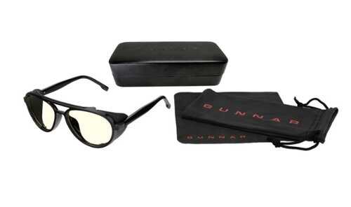 Rent to own GUNNAR - Tallac Computer Glasses with Blue Light Reduction, Clear Lenses - Onyx