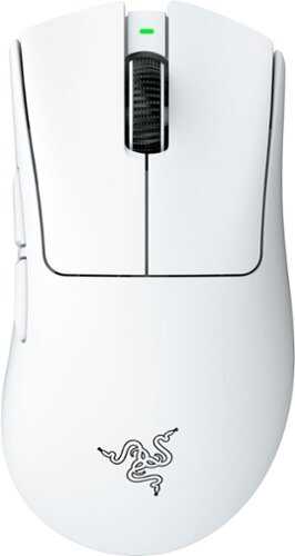 Rent to own Razer - DeathAdder V4 Pro Lightweight Optical Gaming Mouse with 150 Hour Battery - Wireless - White