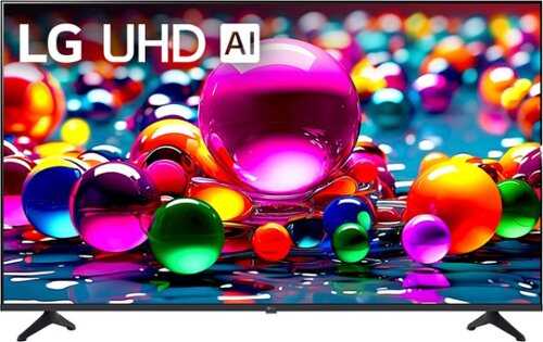 Rent to own LG - 55” Class UA77 Series LED AI 4K UHD Smart webOS TV (2025)