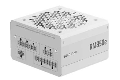 Rent to own CORSAIR - RMe Series RM850e 80 PLUS Gold Fully Modular Low-Noise ATX 3.1 and PCIE 5.1 Power Supply - White