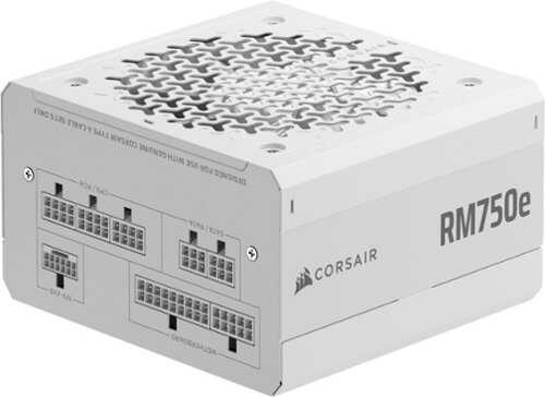 Rent to own CORSAIR - RMe Series RM750e 80 PLUS Gold Fully Modular Low-Noise ATX 3.1 and PCIE 5.1 Power Supply - White
