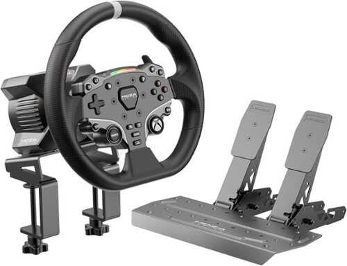 Rent to own Moza - R3 Racing Simulator Wheel and Pedal Bundle for Xbox One, Xbox Series X|S, and PC - Black