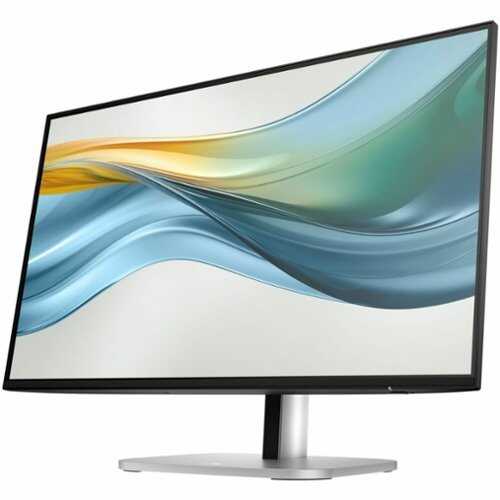 Rent to own HP - 23.8" IPS LCD FHD 100Hz Monitor (USB) - Sleek Black, Silver, Dual Color