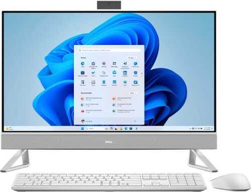 Rent to own Dell - 27" FHD Touch-Screen All-in-One - Intel Core 7 150U - 32GB Memory - 2TB SSD - White