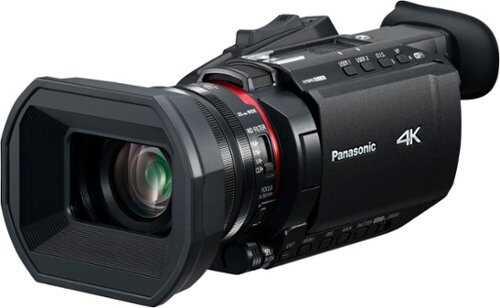 Rent to own Panasonic HC-X1600 4K Camcorder w/ Live-Streaming + Wi-FI - Black