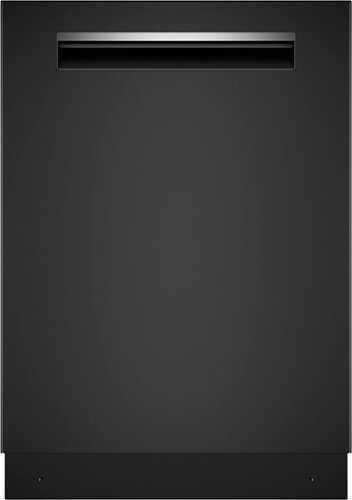 Rent to own Bosch - 500 Series 24" Top Control Smart Built-In Stainless Steel Tub Dishwasher with 3rd Rack and Zone Wash, 44 dBA - Black