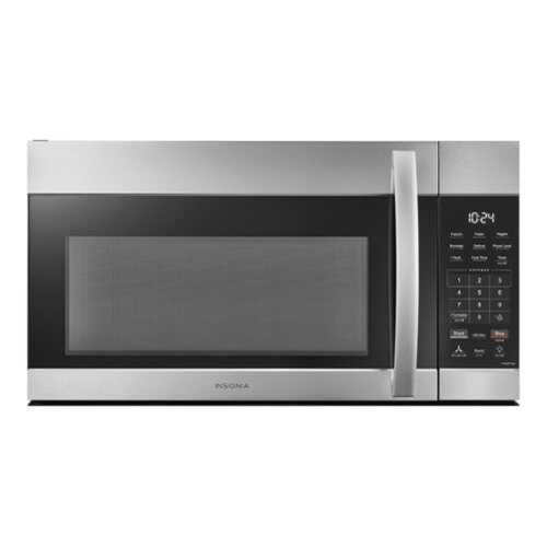 Rent to own Insignia™ - 1.7 Cu. Ft. Over-the-Range Microwave with 2-Stage Cooking - Stainless Steel