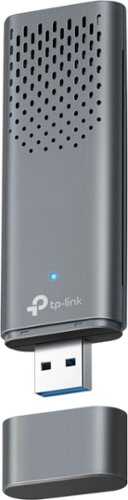 Rent to own TP-Link - TBE3600U Wi-Fi 7 Wireless USB Adapter - Gray